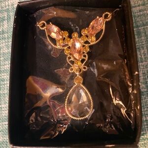 Avon Gilded Empire set 3 pieces necklace bracelet earrings NWOT